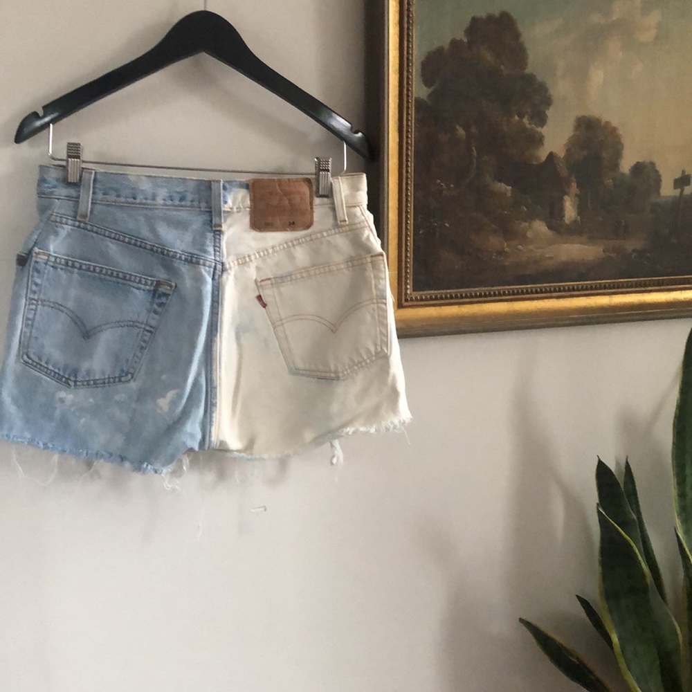 Vintage Distressed Levi’s 501 Cutoffs